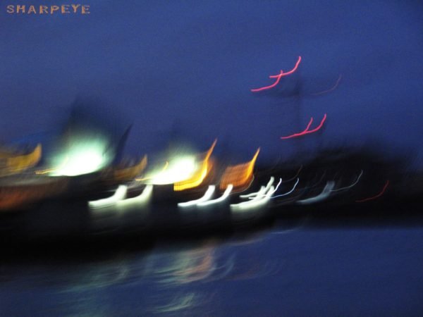 Abstract Lights Canvas Print