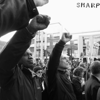 All Power To The People Image Black & White Canvas Print