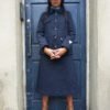 Ladies Utility Jacket - Navy Japanese Gaberdine - (Only Size 14 left) - Image 2