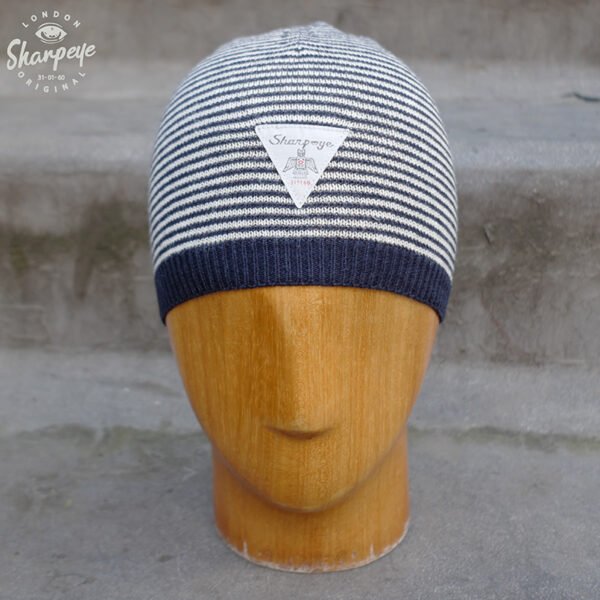 Striped Knitted Ski Hat