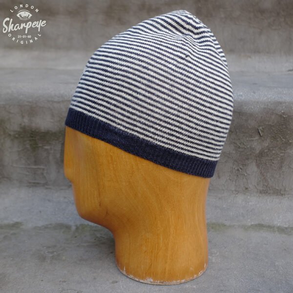Striped Knitted Ski Hat - Image 2