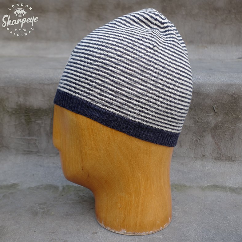 Striped Knitted Ski Hat