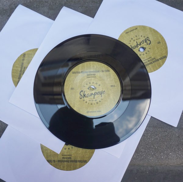 BadThingz– Rhythm Rhyme Revolution – 7″ Record (Limited Edition – 300 Pressed)