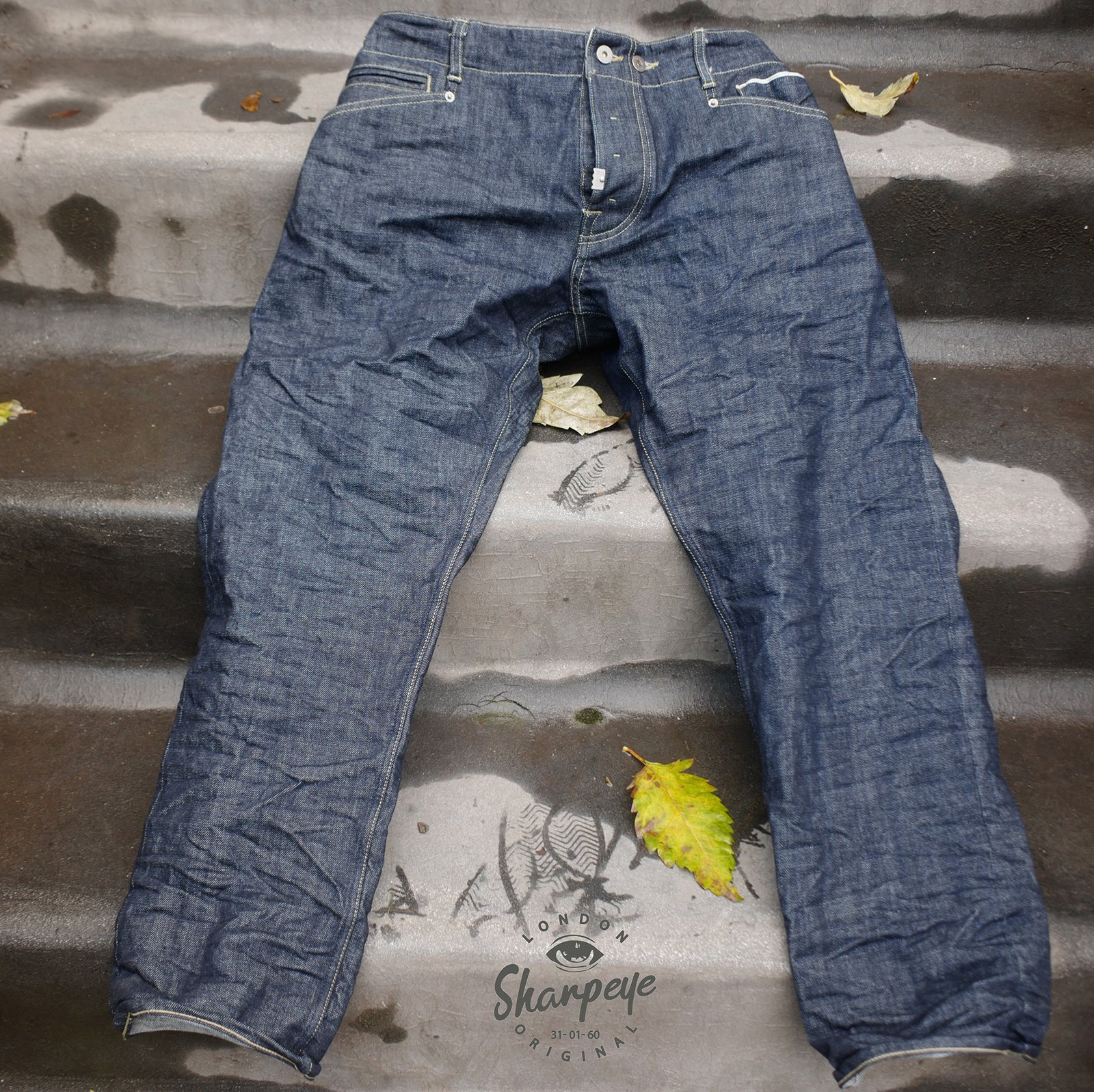 Engineer Jeans 14oz Japanese Selvedge Denim (Unisex) Vintage Wash – Limited Edition – Made In London