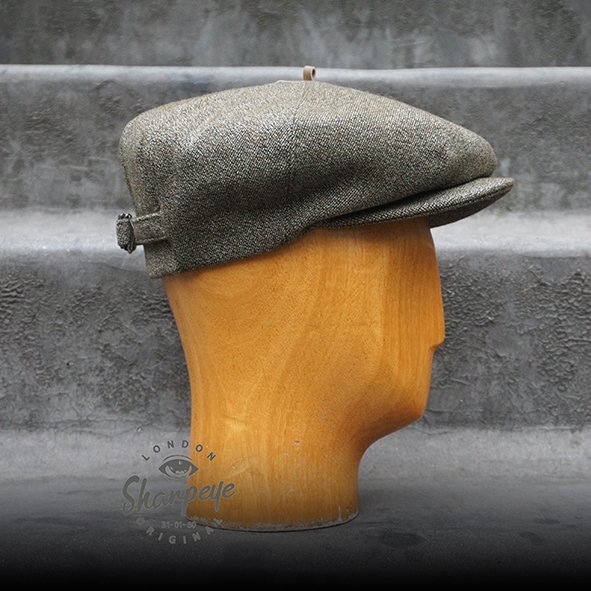 3 Point Stoker Cap - Keepers Tweed (Only One Size 62 Left)