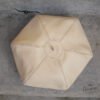 Leather Catalan Beret - Ivory (only size 60 & 61 left) - Image 3