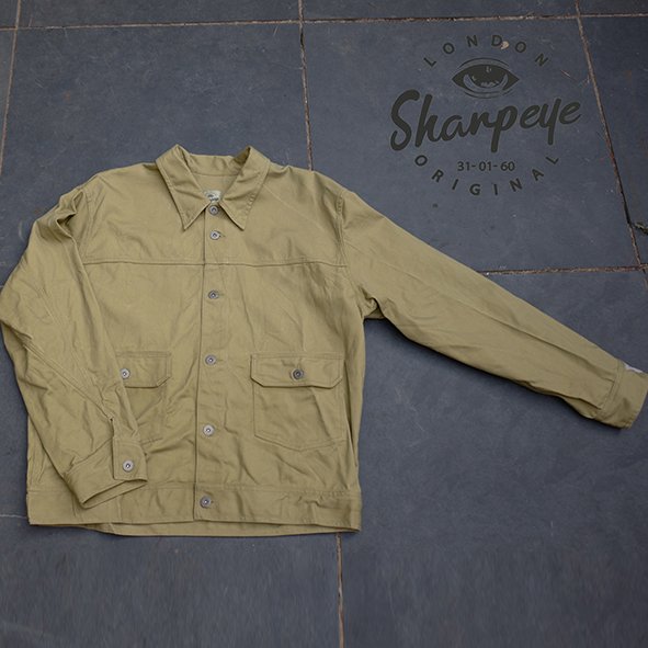 Valquero Jacket – Vintage Japanese Canvas – Distressed Rinse (limited edition)