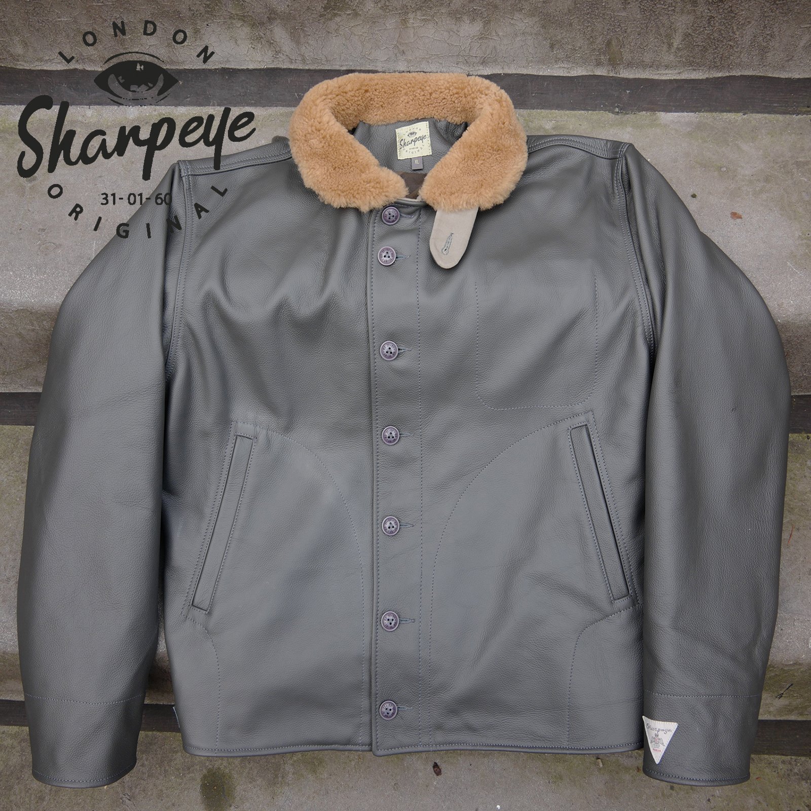 Leather Navigator Jacket  - Only Made To Order (£650 - £300 deposit)