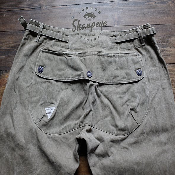 Monkey Pantz - Japanese 12oz Over-Dyed Vintage Wash Serge De Nimés - Limited Edition