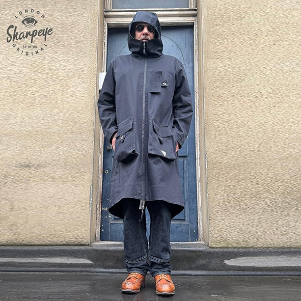 Gamekeeper Coat -  Ink Blue Serge De Nimes (Limited - 15 Pieces)