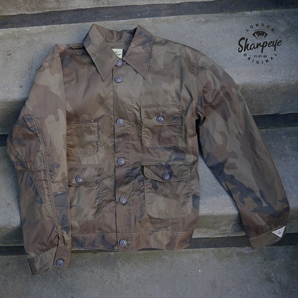 Resistance Shirtjack (not quite a shirt - not quite a jacket) Vintage Sharpeye Camo