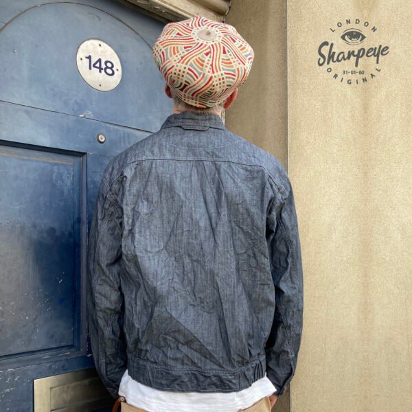 Resistance Shirtjack (not quite a shirt - not quite a jacket) Vintage Rinse Japanese Chambray - Image 2