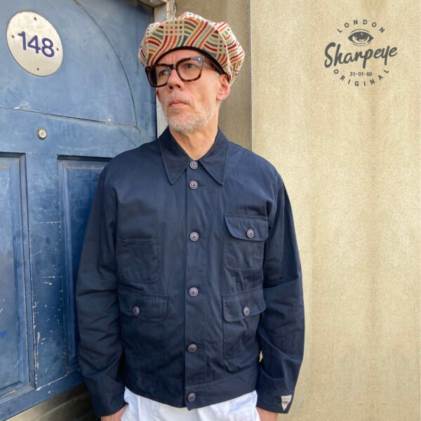 Resistance Shirtjack (not quite a shirt - not quite a jacket) Vintage Cotton Gaberdine