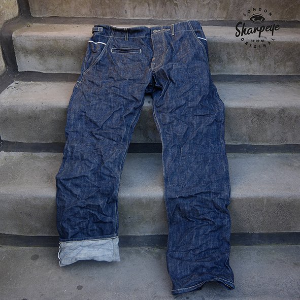 Monkey Jeans - 15oz Japanese Selvedge Serge De Nimés - Vintage Wash Limited Edition - Made In London