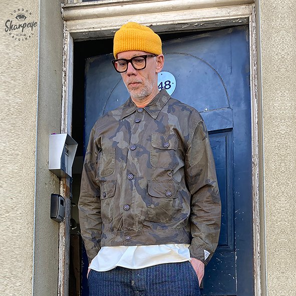 Resistance Shirtjack (not quite a shirt - not quite a jacket) Vintage Sharpeye Camo