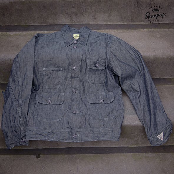 Resistants Shirt-Jack (not quite a shirt / not quite a jacket) Vintage Rinse Japanese Chambray