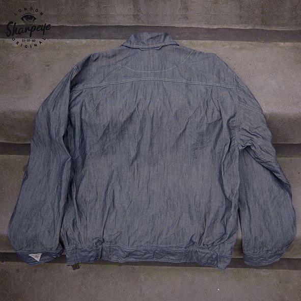Resistants Shirt-Jack (not quite a shirt / not quite a jacket) Vintage Rinse Japanese Chambray