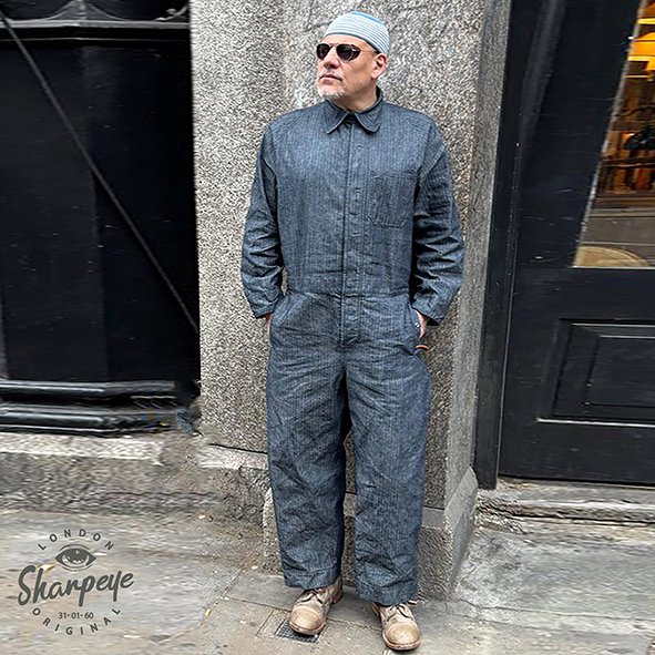 Utility Suit - 13oz Vintage Japanese Herringbone Serge De Nimés - Limited Edition