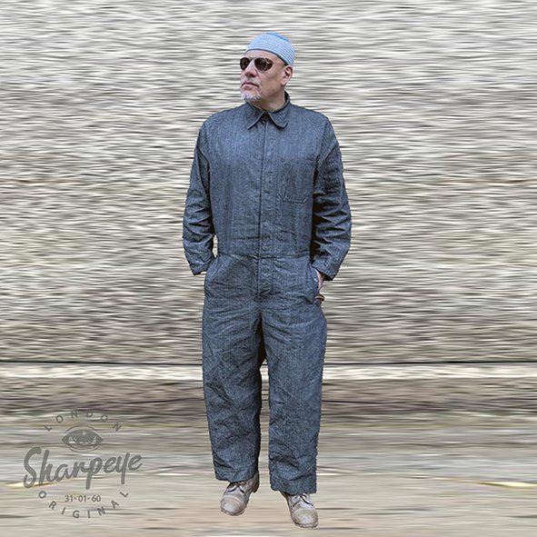 Utility Suit - 13oz Vintage Japanese Herringbone Serge De Nimés - Limited Edition - Made To Order £360 (£180 Deposit)