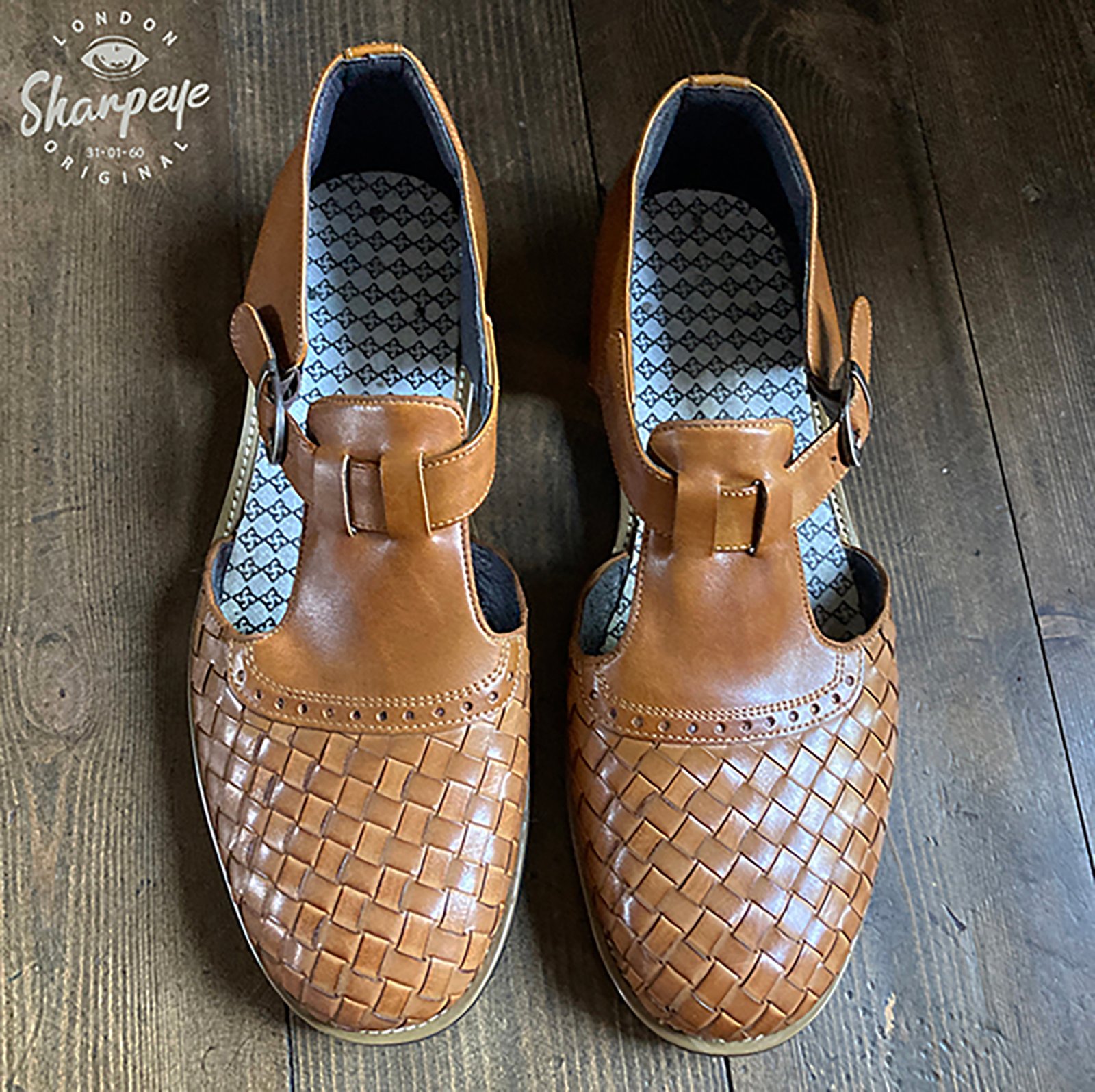 Shapeye Sample - Box Weave Sandals (one off - UK size 11)