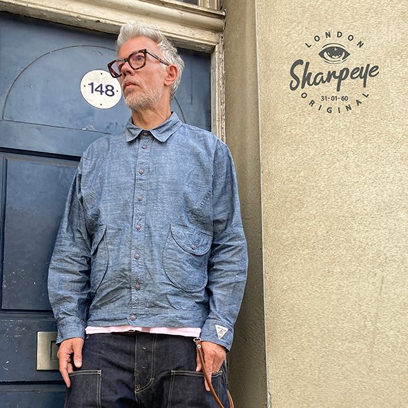 L'Roi Shirtjack - Vintage Japanese Cotton Chambray