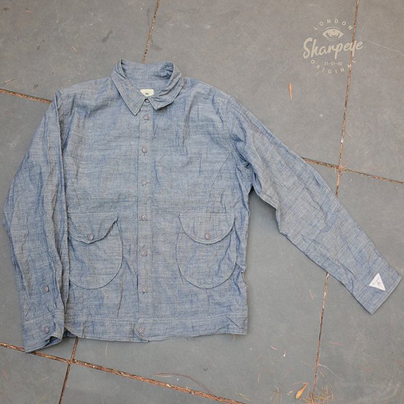 L’Roi Shirtjack – Vintage Japanese Cotton Chambray L’Roi Shirtjack – Vintage Japanese Cotton Chambray